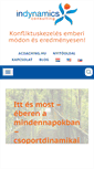 Mobile Screenshot of csoportdinamika.hu